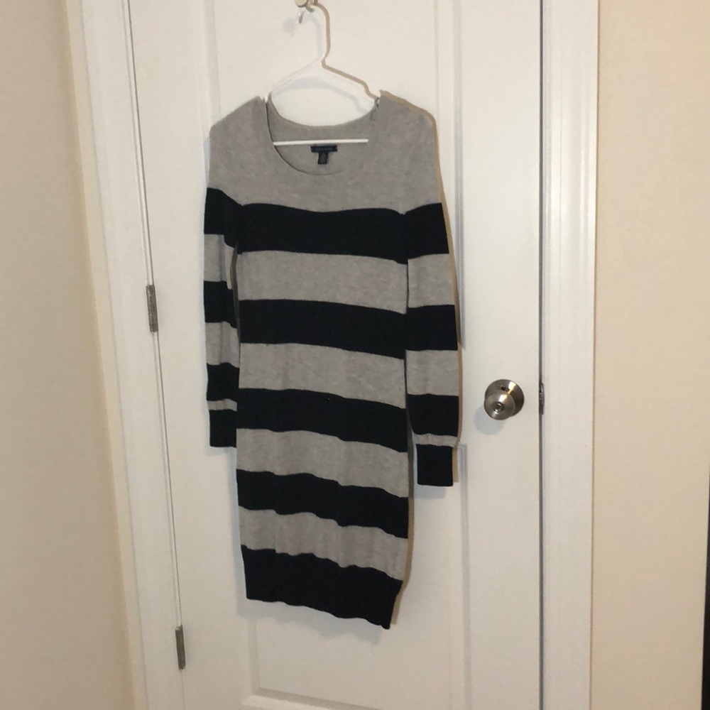 Striped Sweater Dress